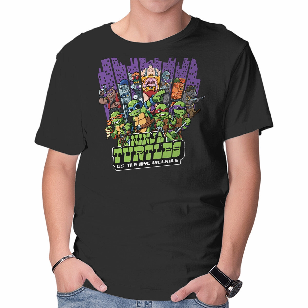 Fashion Essential Ninja Turtles Vs The NYC Villains