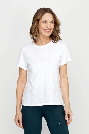 Elliott Lauren Garment Dye Tee Flattering Design Chill Design