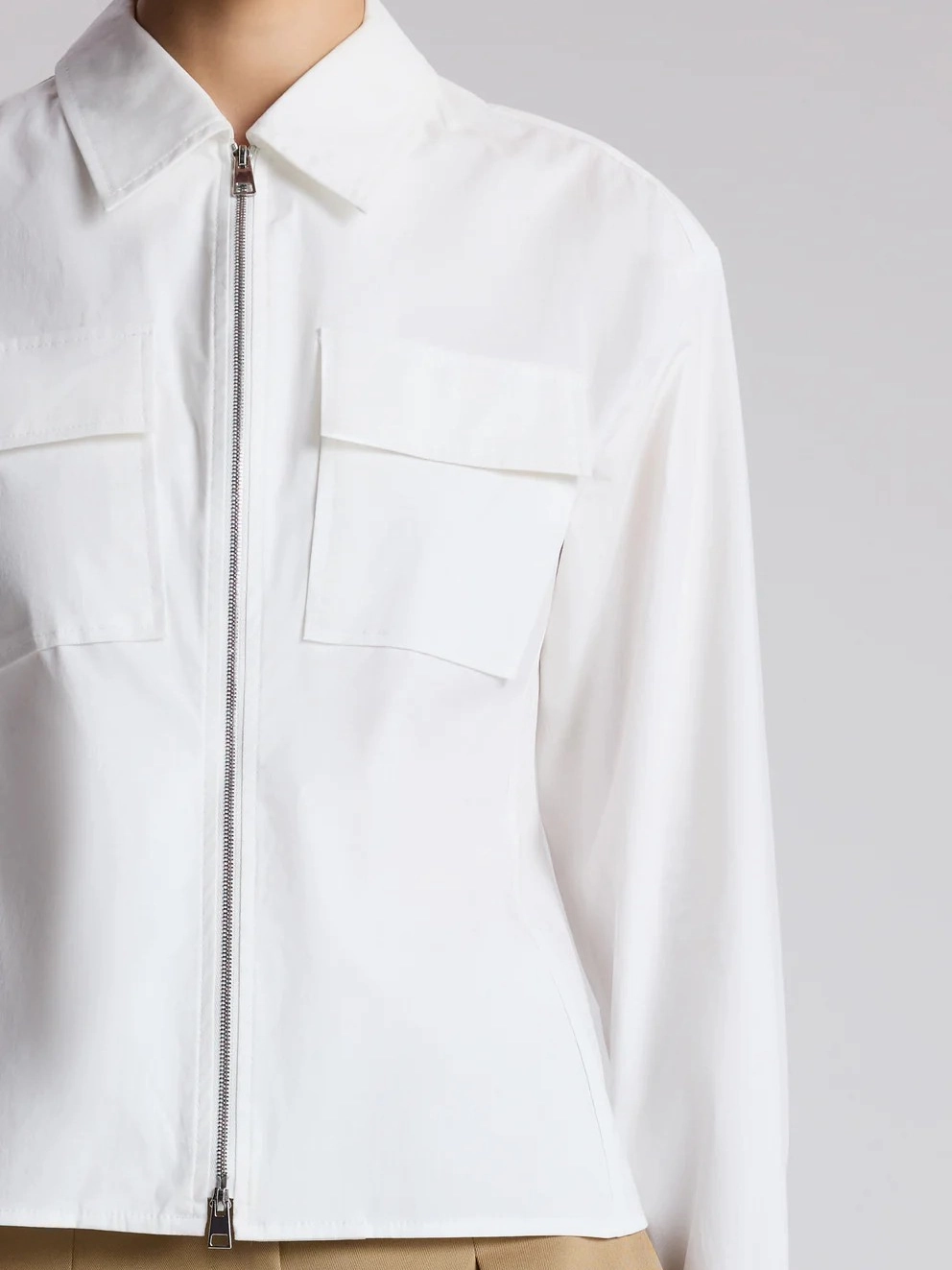 Sage Top Layered Hemline