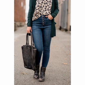 Oakley Denim Jeans Textured Yarn Blends Foundation Piece