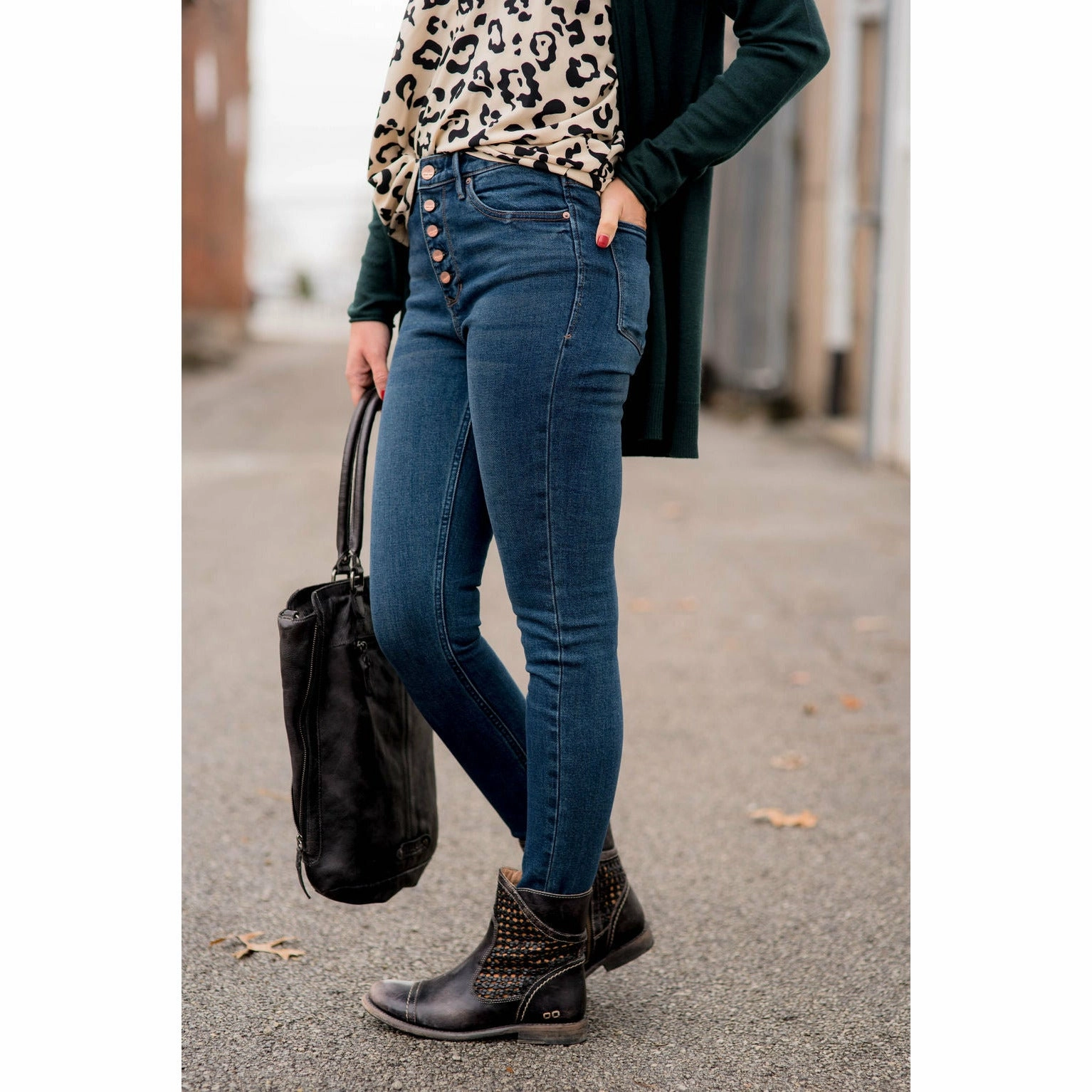 Unisex Fashion Oakley Denim Jeans