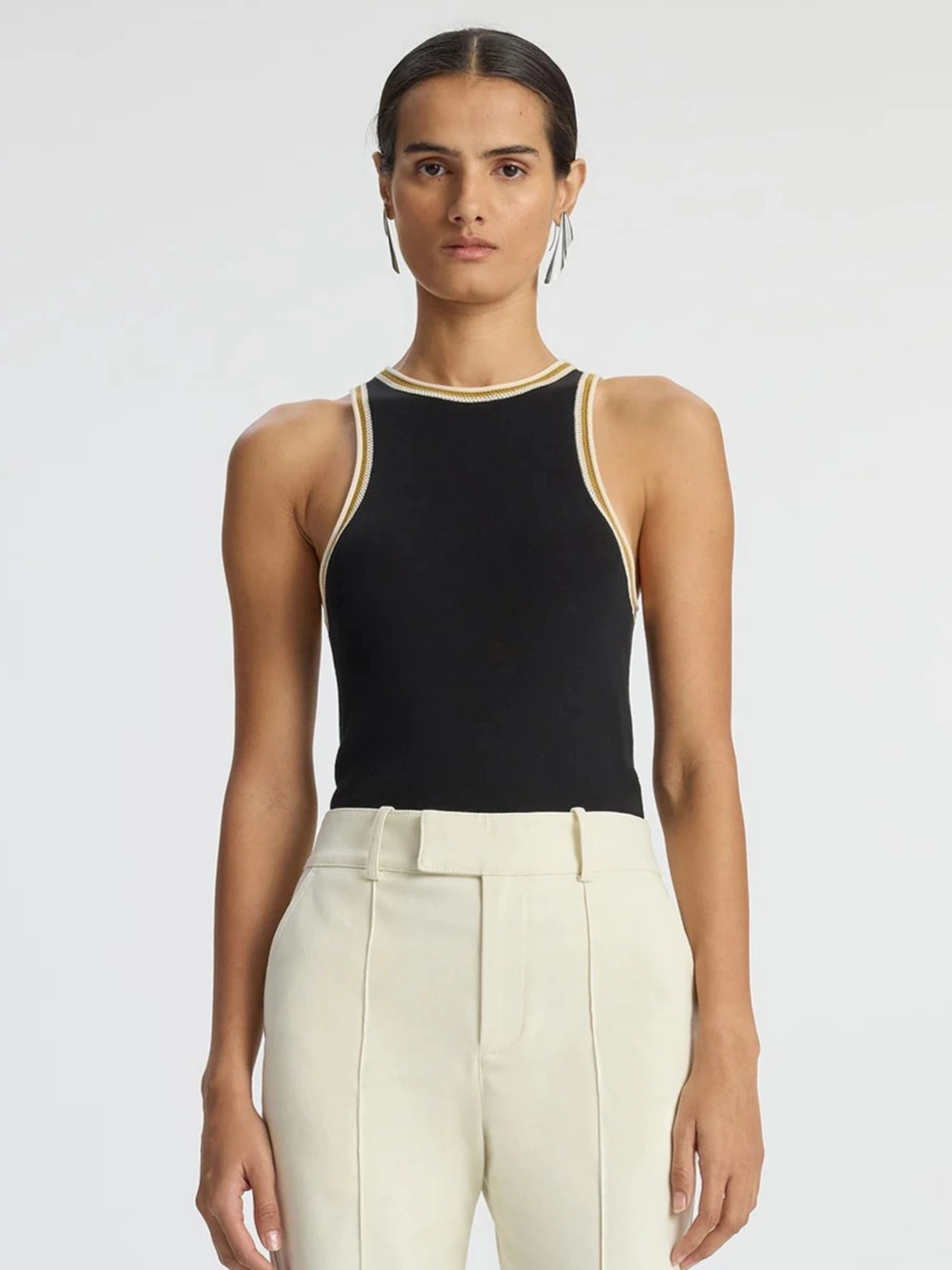 Casual Long Sleeve Nelly Knit Tank