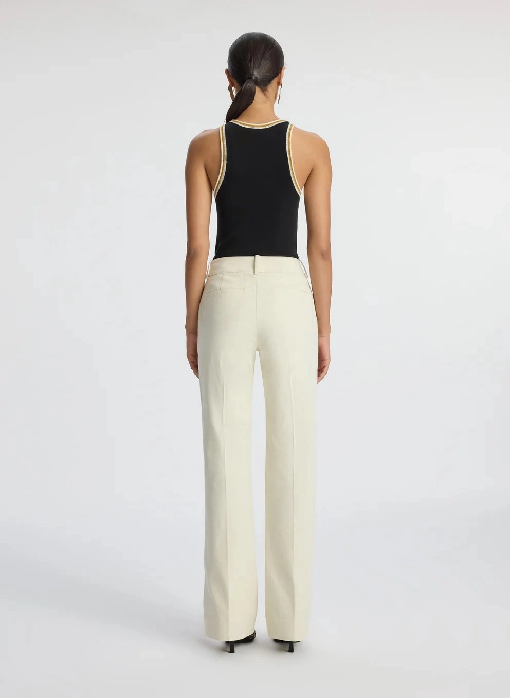 Nelly Knit Tank Elasticated Hem