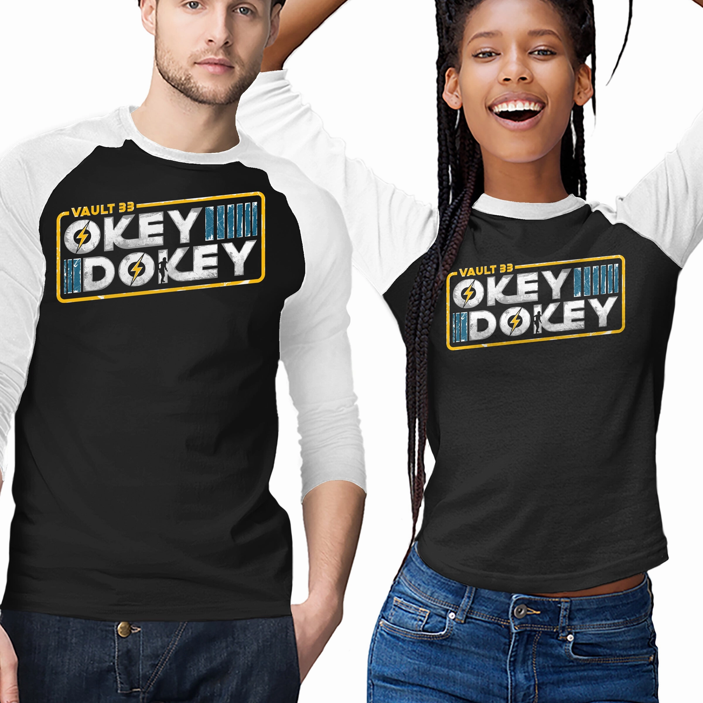 Okey Dokey Vault 33 Layered Neckline FunctionalPockets