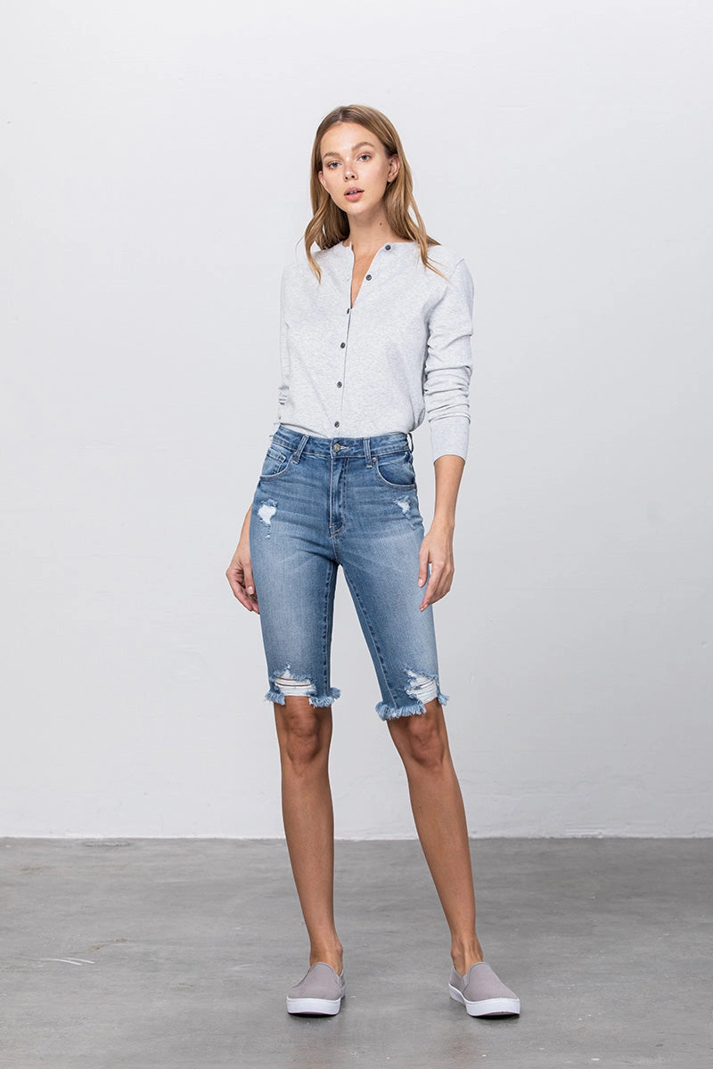 Bona Long Shorts Versatile Layering Flex Waist System