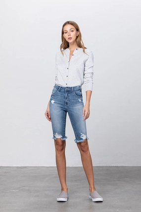 Bona Long Shorts Versatile Layering Flex Waist System