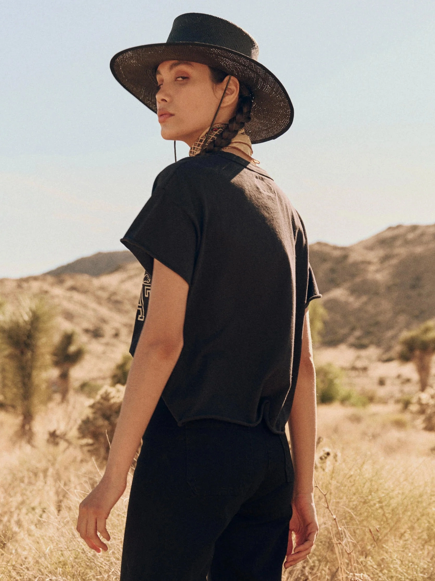 The Crop Tee NaturalFiberBlend