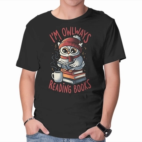 Owlways Reading Books Soft Brushed Finish