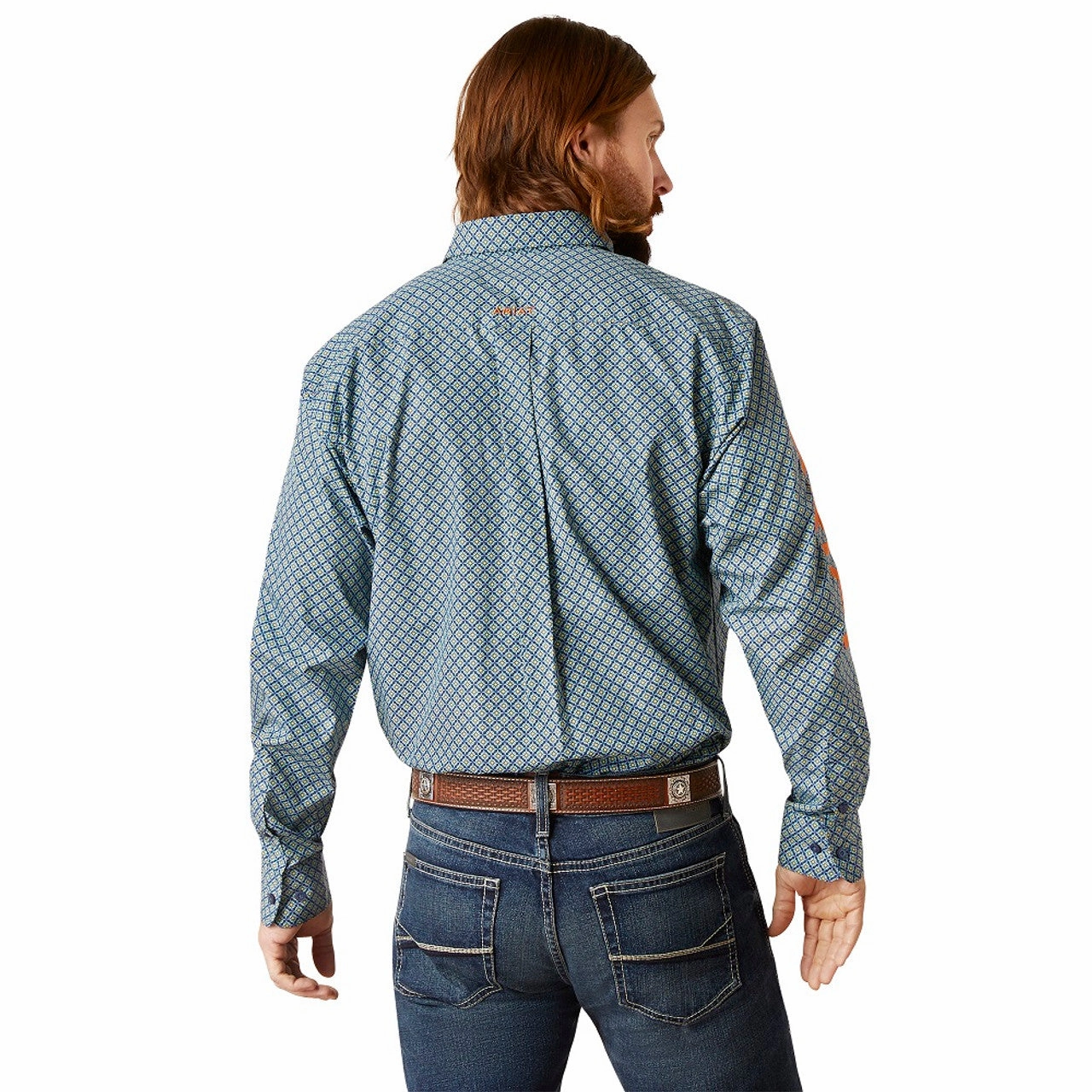 Bold Graphics Party Ready Ariat Men??s Team Walton Classic Moonlight Ocean Shirt