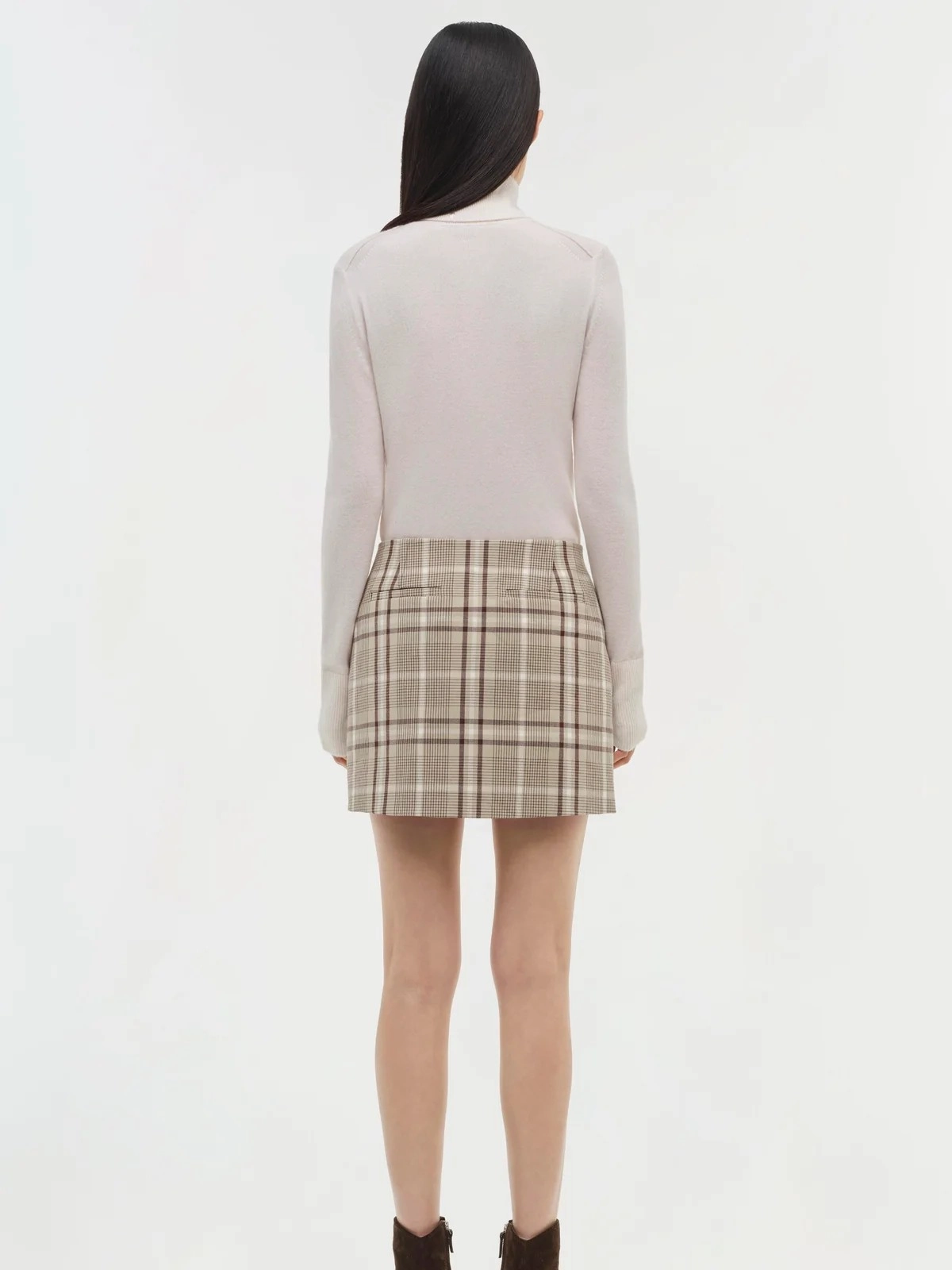 Casual Style Payton Wrap Mini Skirt