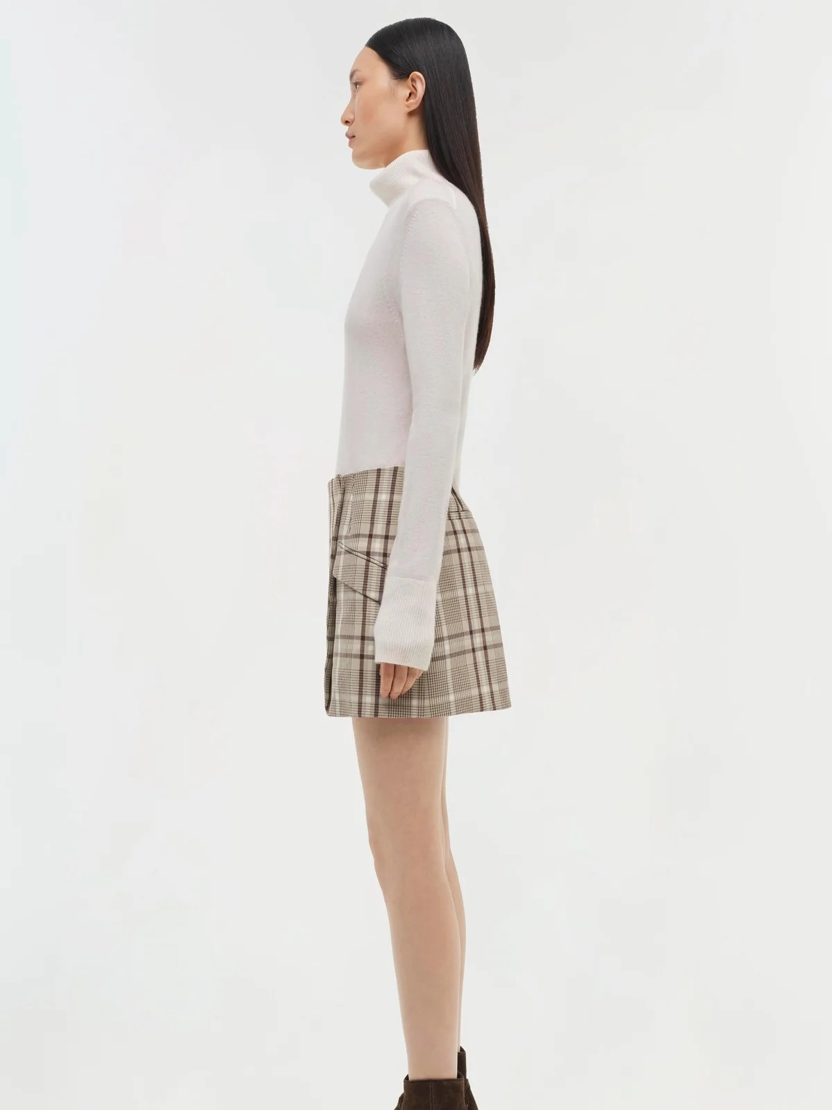 Payton Wrap Mini Skirt Heritage Inspired Fashion Details