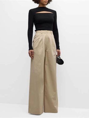 FadeResistant Essential Wearable Juliana Wide Leg Pleat Front Trouser