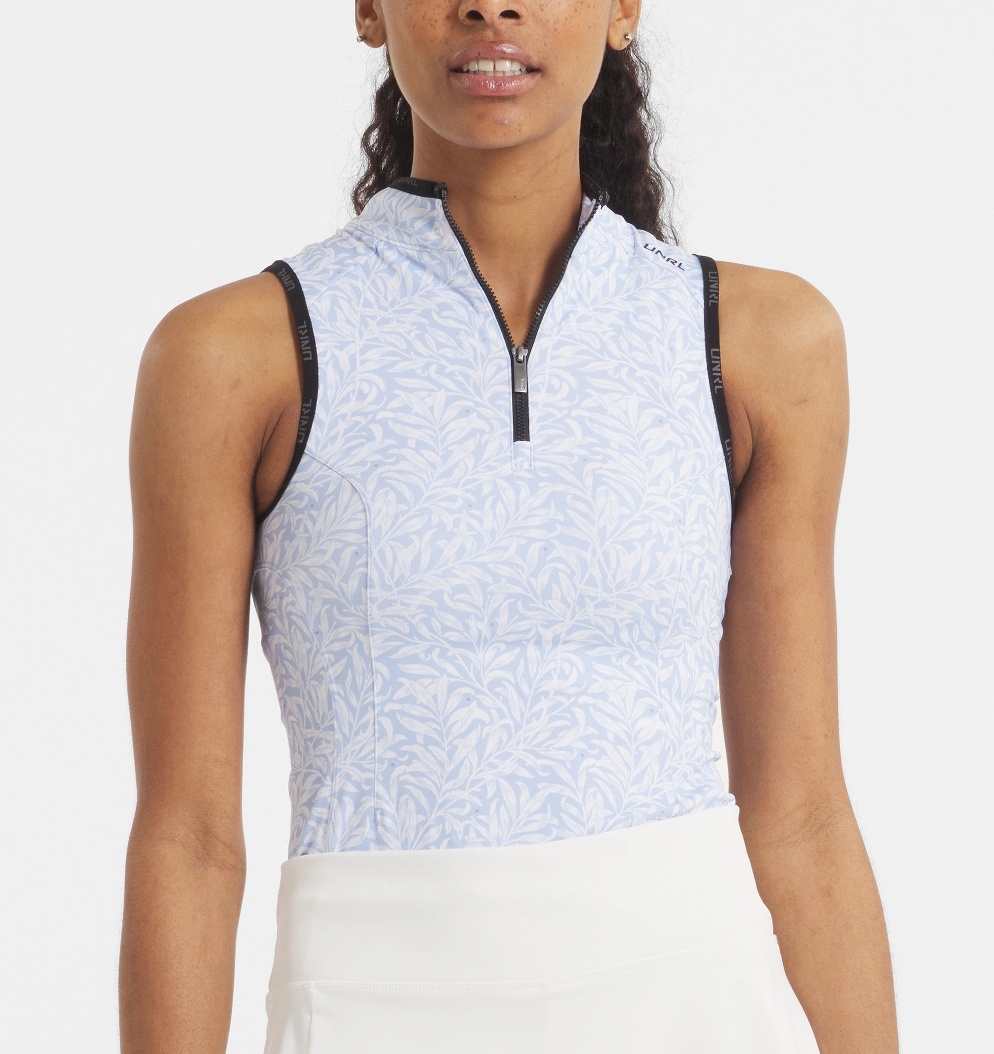 Performa Sleeveless Polo Wide Neck Opening High Density Weave
