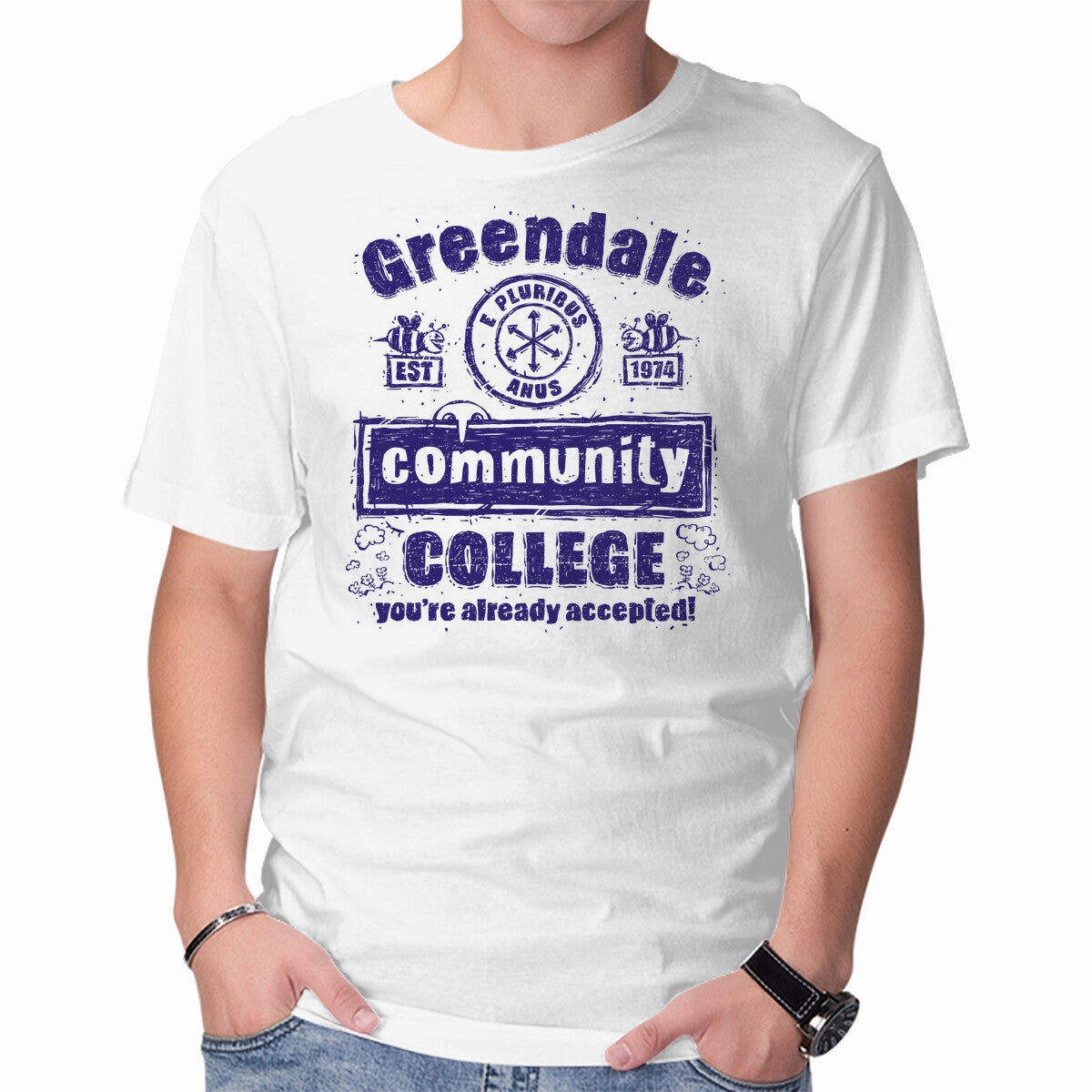 Relax Fit Design You're Already Accepted