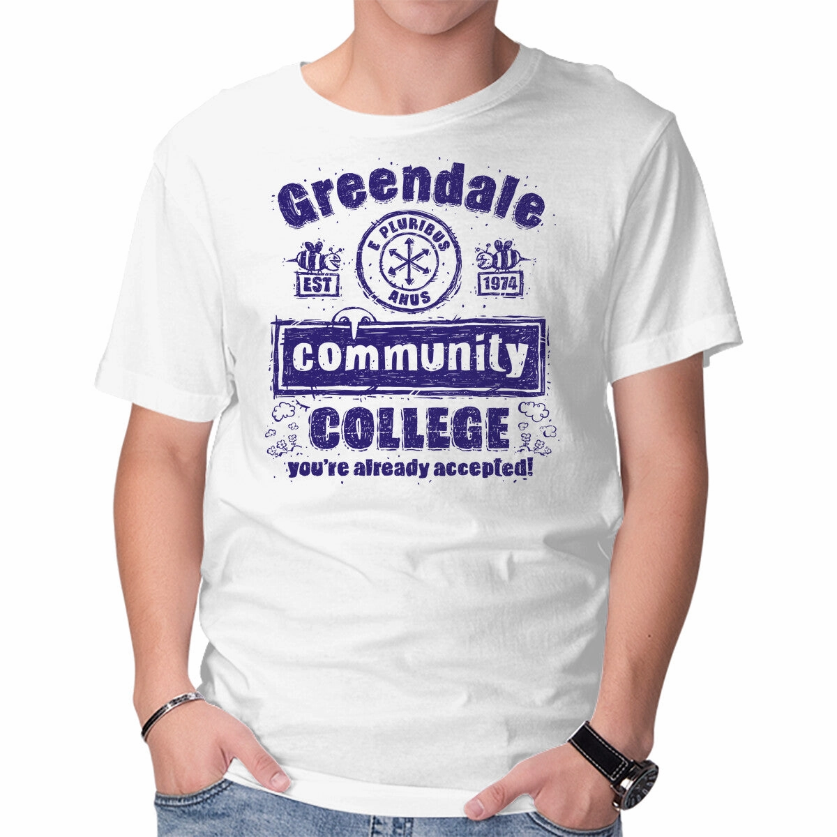 You're Already Accepted color blocking