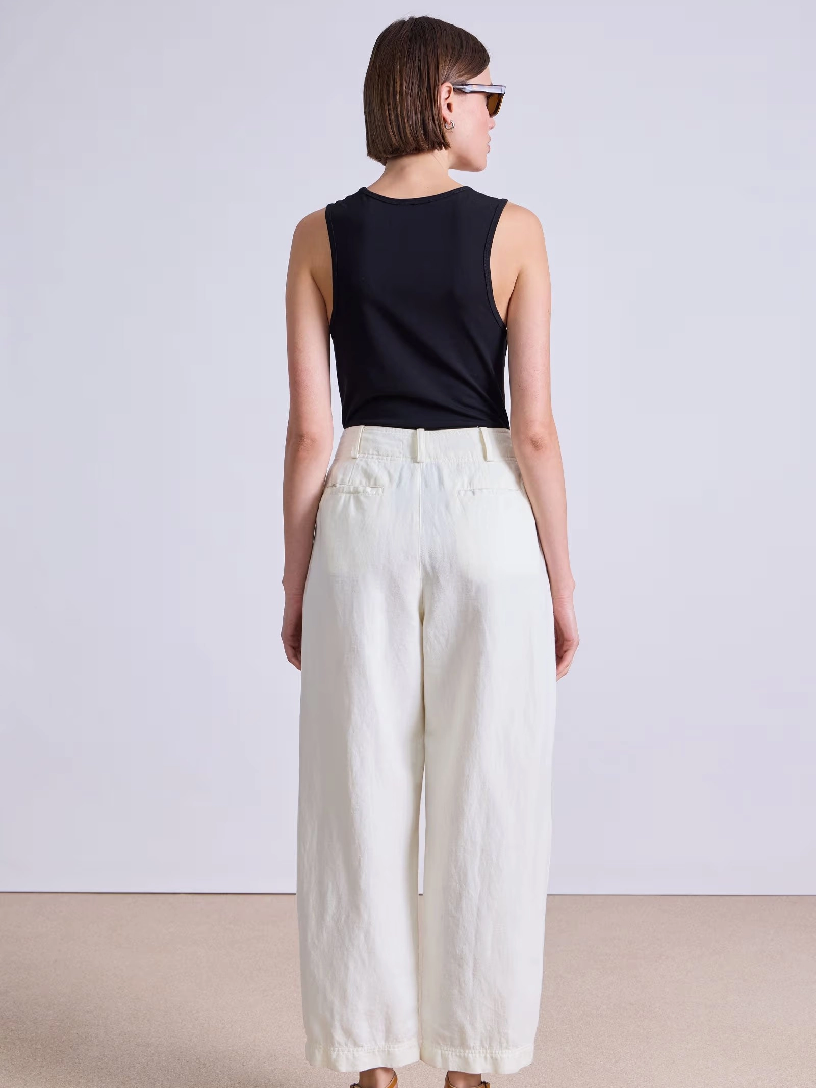 Petite Bari Crop Trouser Sleek Cut