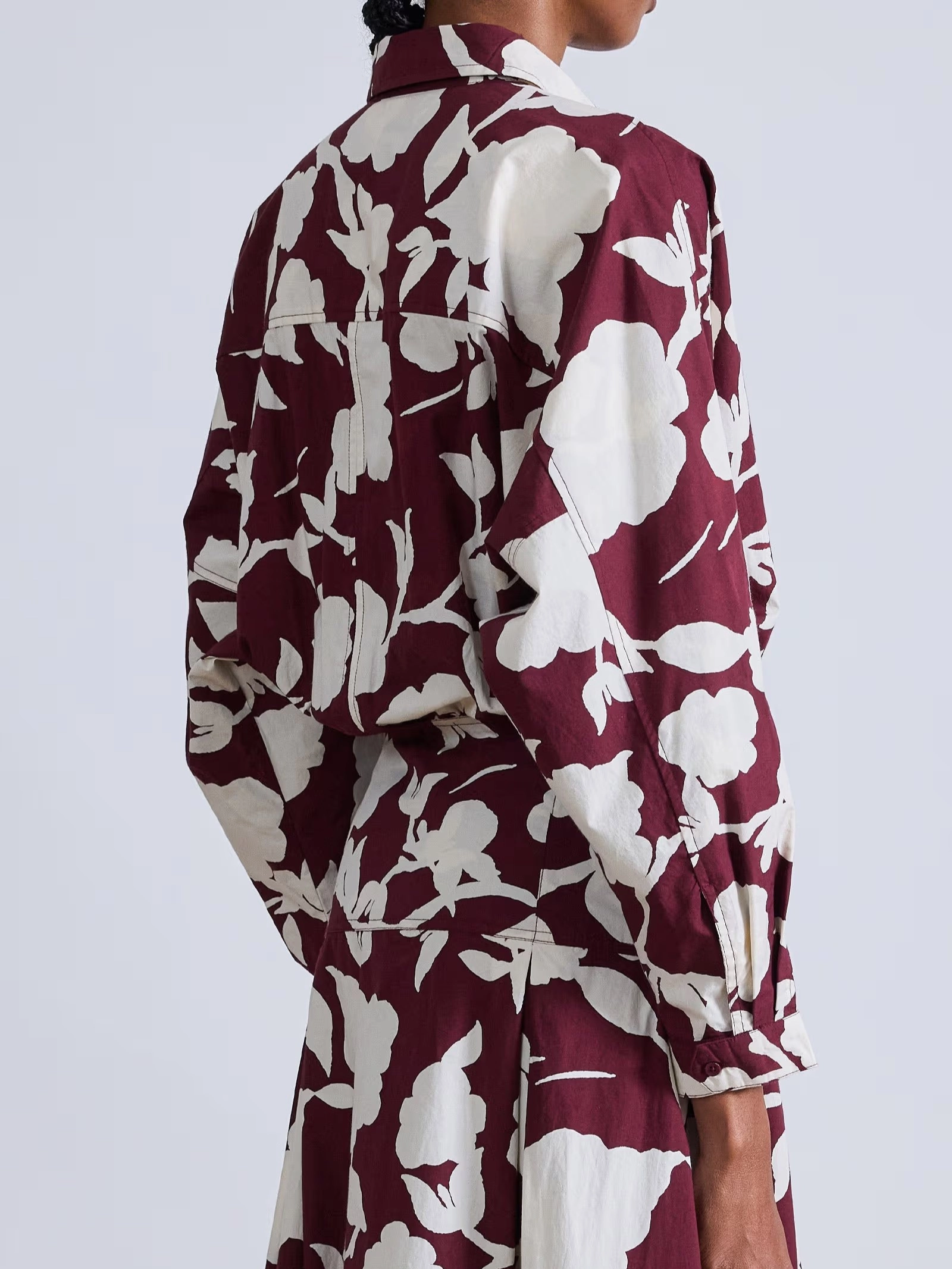 Pietra Maxi Shirt Dress Polished Details