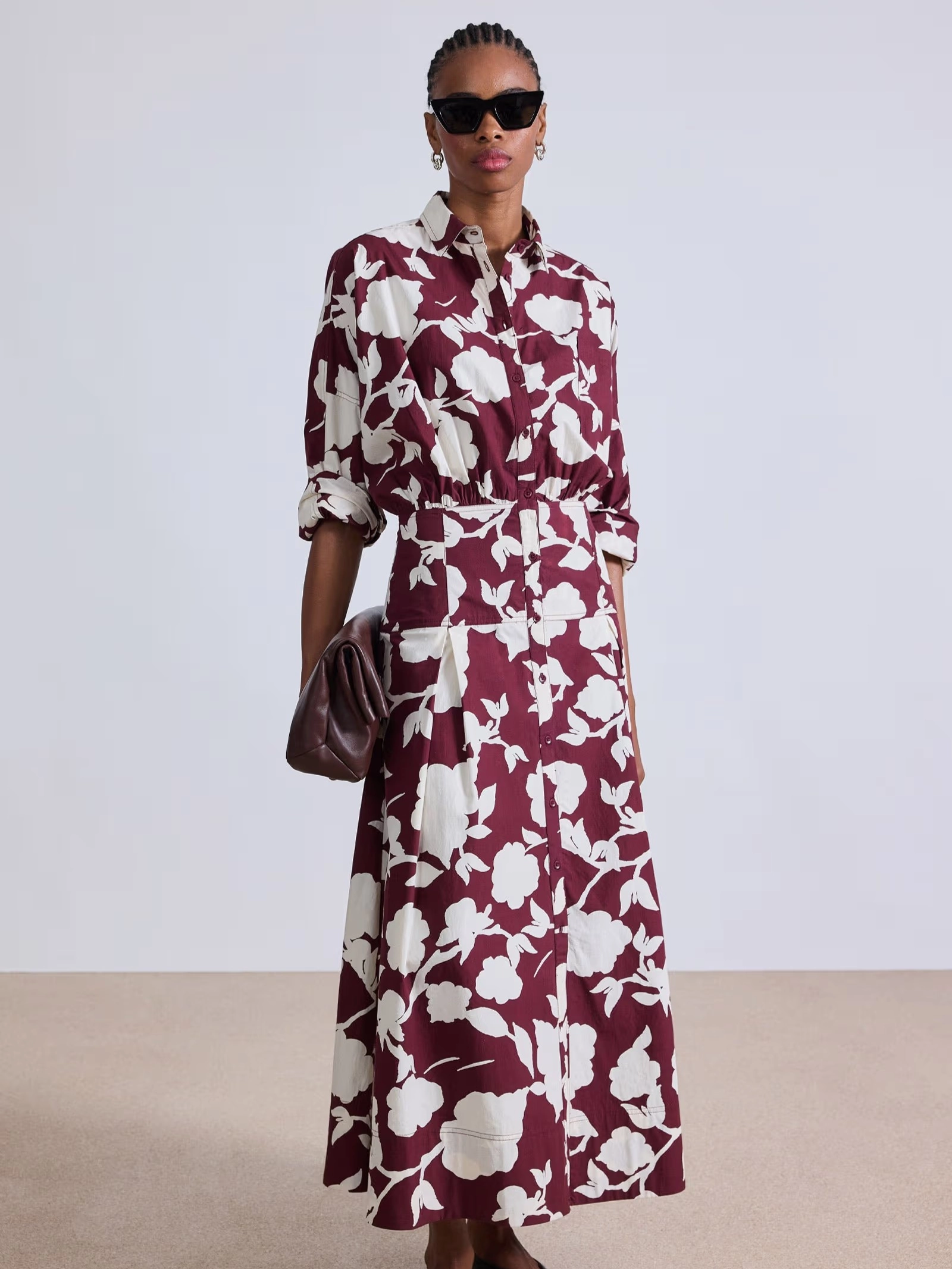 Pietra Maxi Shirt Dress All Fit Cozy Balance