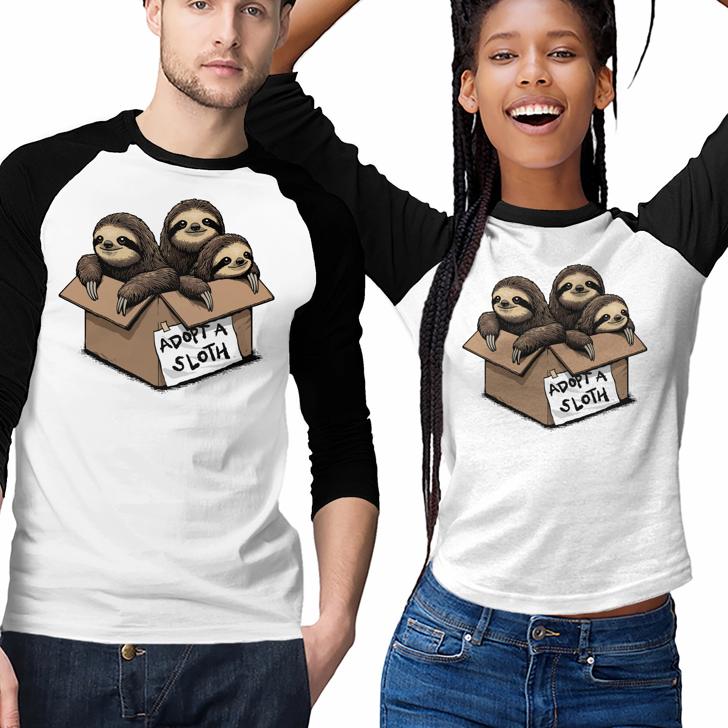 Adopt A Sloth Active Look Easygoing Wear