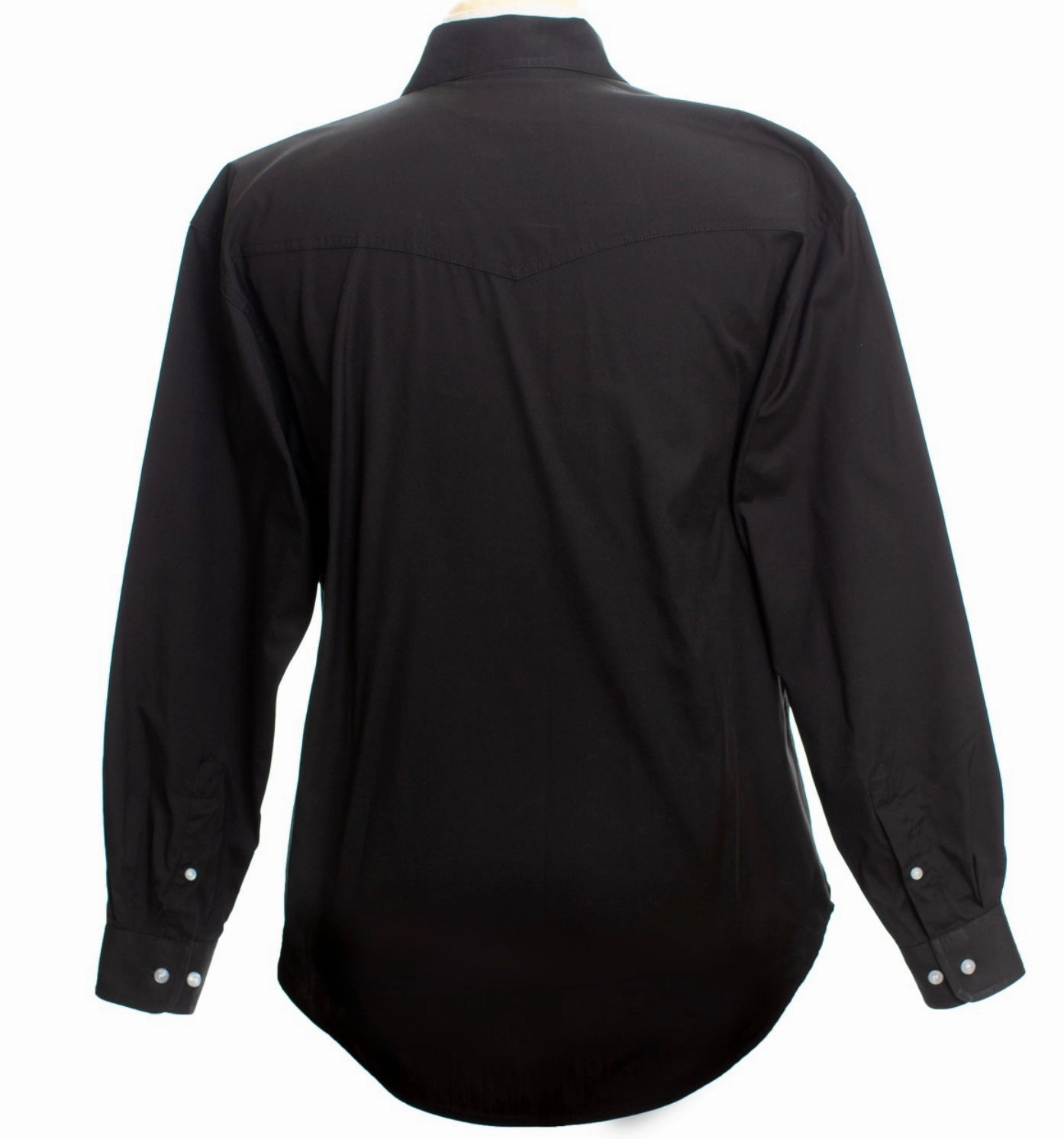 Comfort Stretch Cozy Fit Black Oxford Shirt