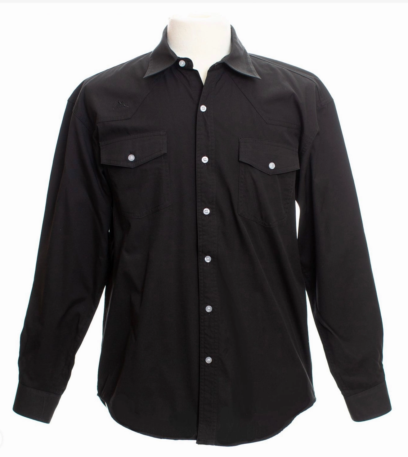 Black Oxford Shirt Indoor Comfort