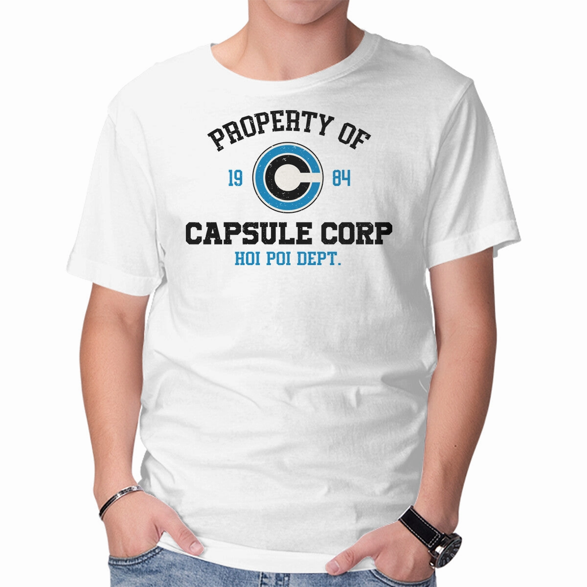 Property Of Capsule Corp Leisure Casual