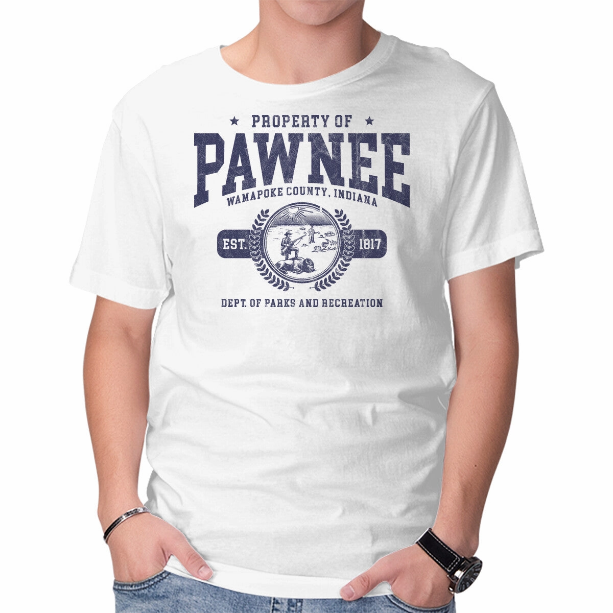 Property Of Pawnee Biodegradable Options Cozy Wear