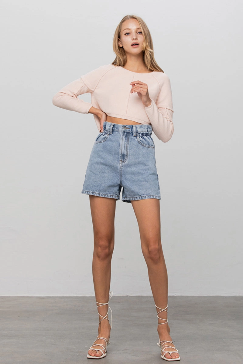 Lily Super High Rise Paper Bag Shorts Stylish Shorts