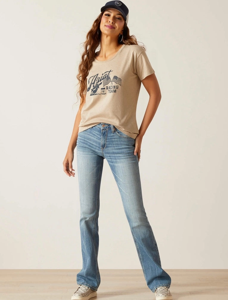 Seasonal top Ariat Racing Team Tee