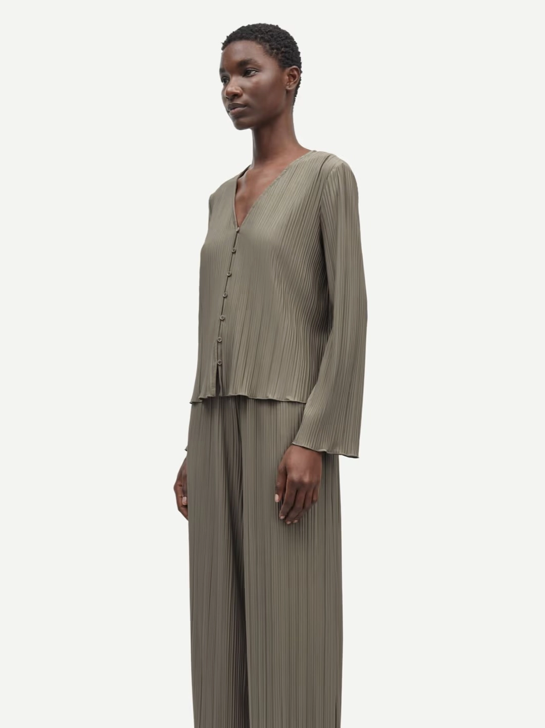 Casual Long Sleeve FlexibleCuff Sauma Blouse