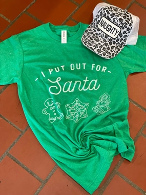 Out For Santa Tee coordinate with other items Lightweight Comfort