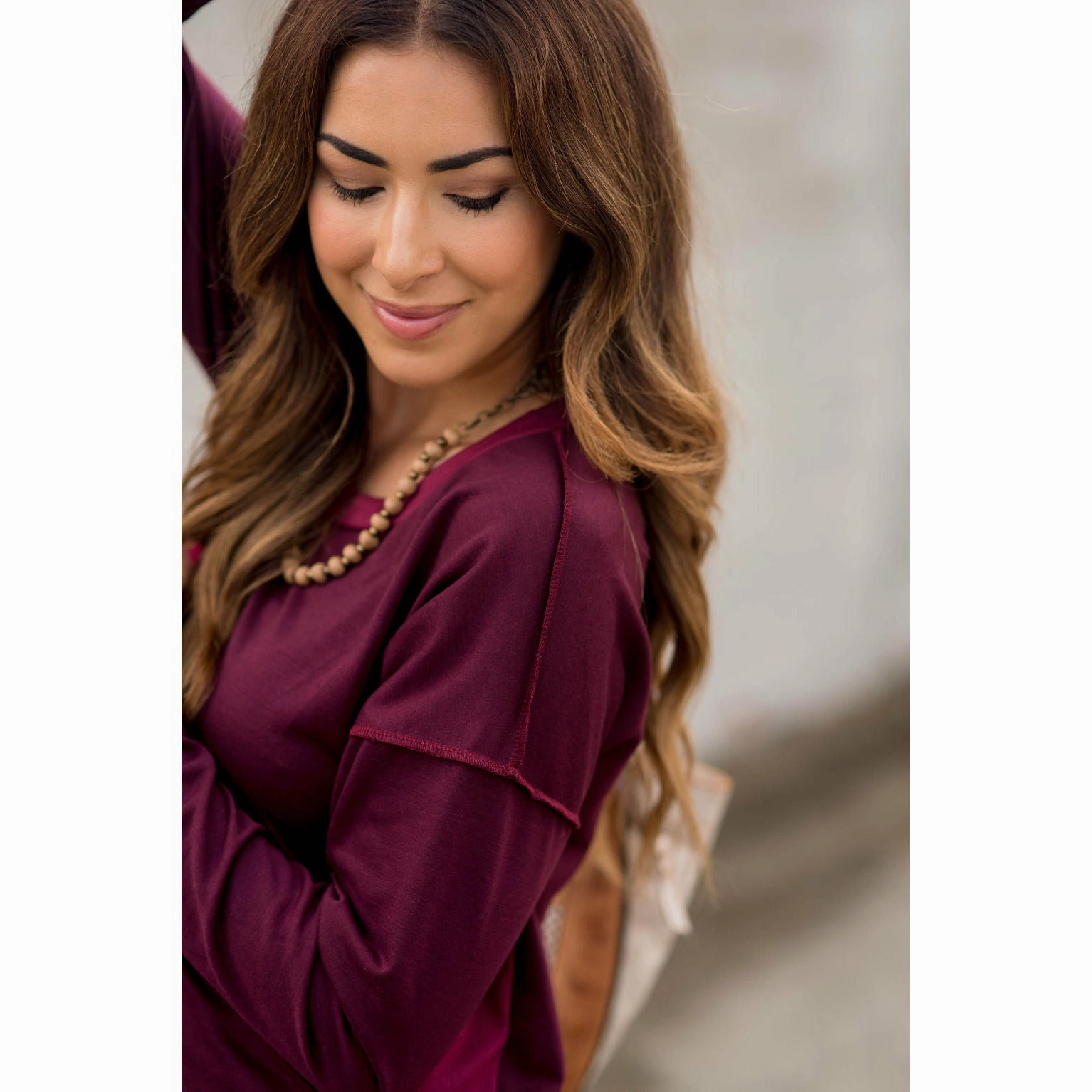 Raw Trimmed Stitched Sweatshirt Fashion Forward Flannel