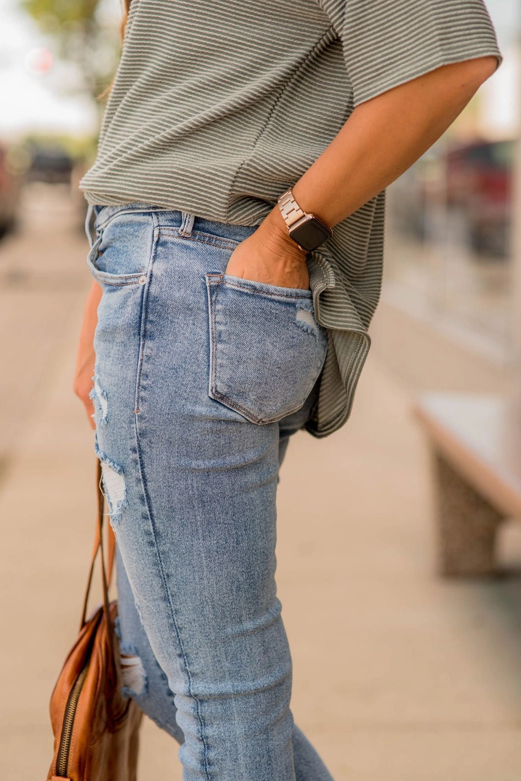 Light material Ashlyn Denim Jeans