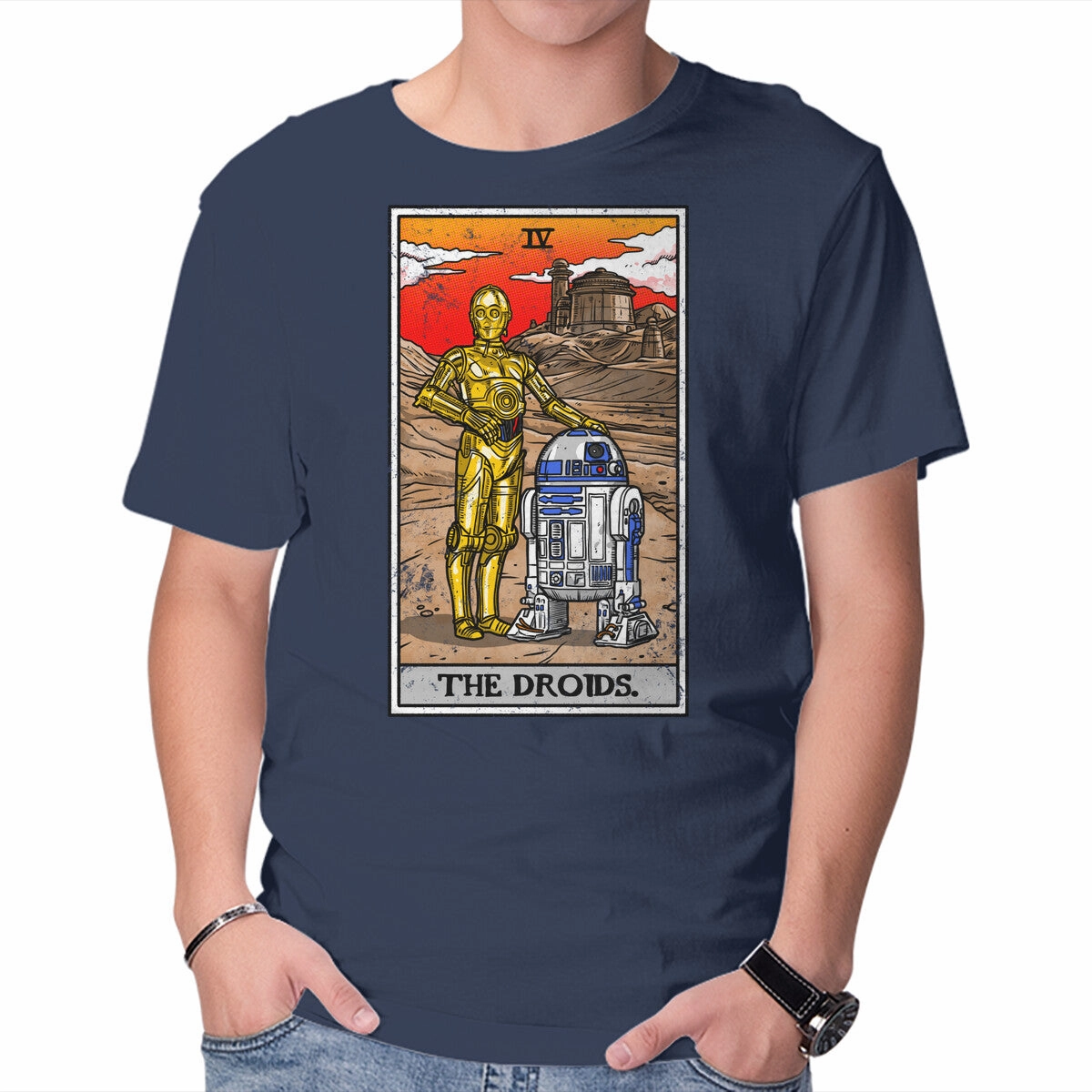 Non Restrictive Cut Street Casual Look The Droids Tarot