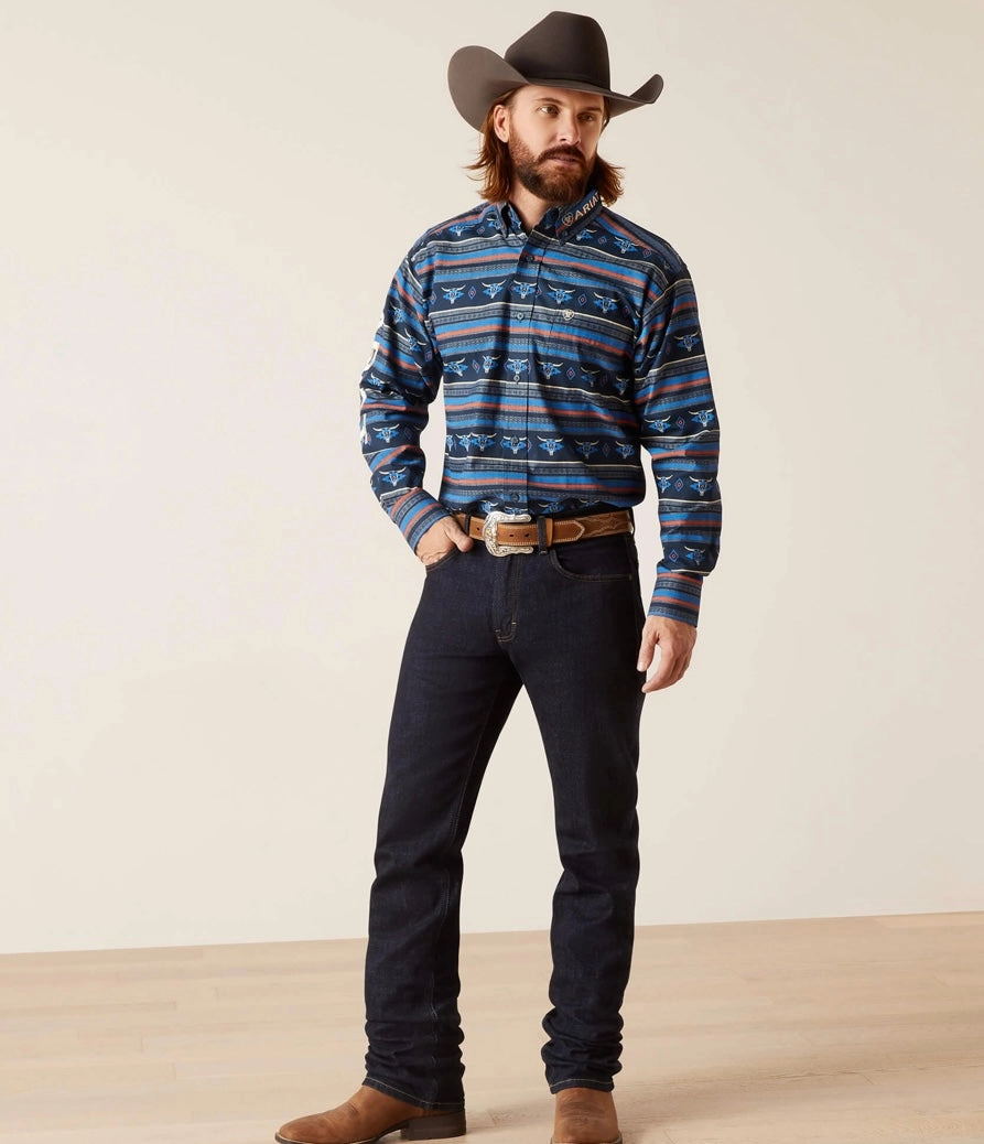 Ariat Men??s Team Chandler Shirt Non Static Finish