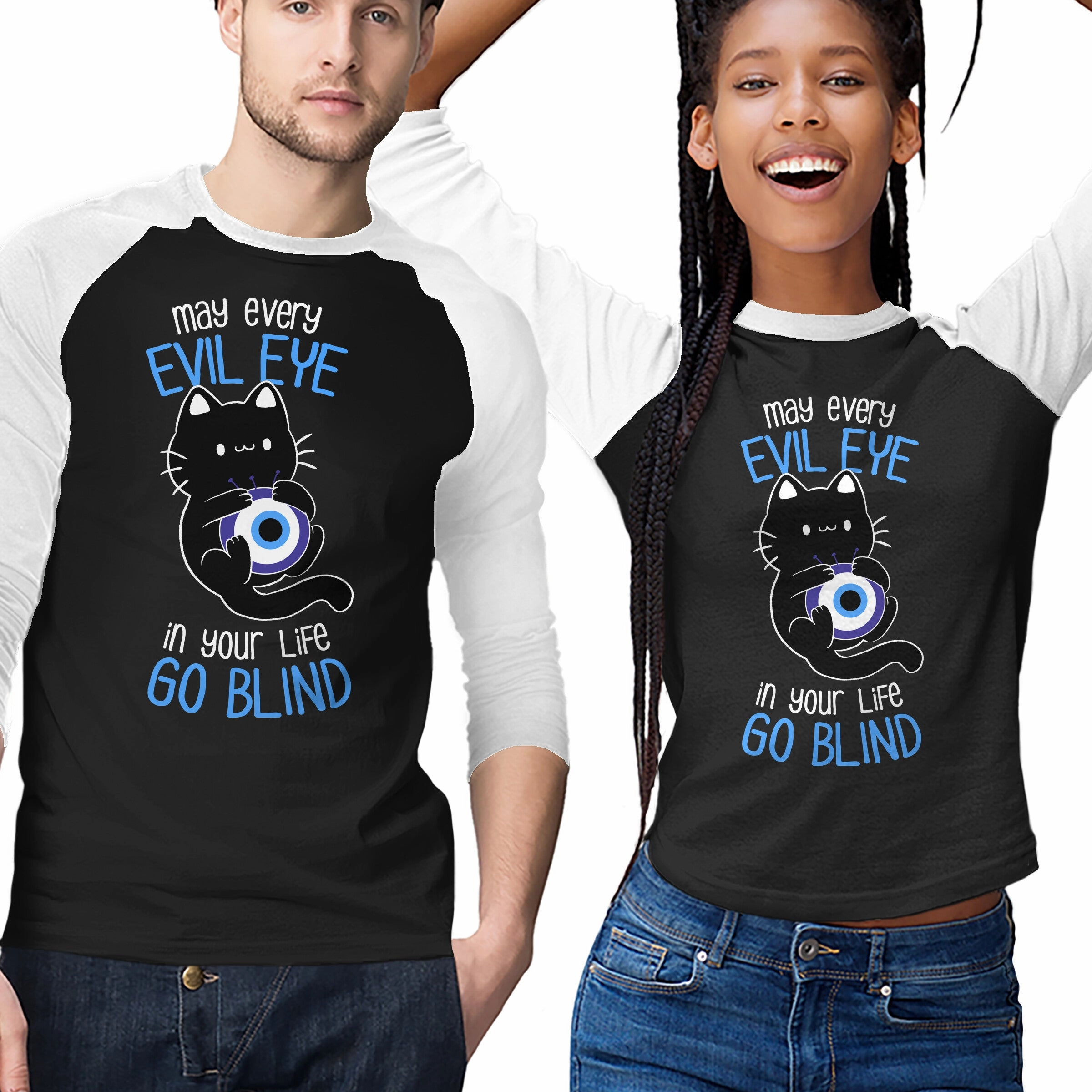 The Evil Eye Cat School spirit Holiday Wear
