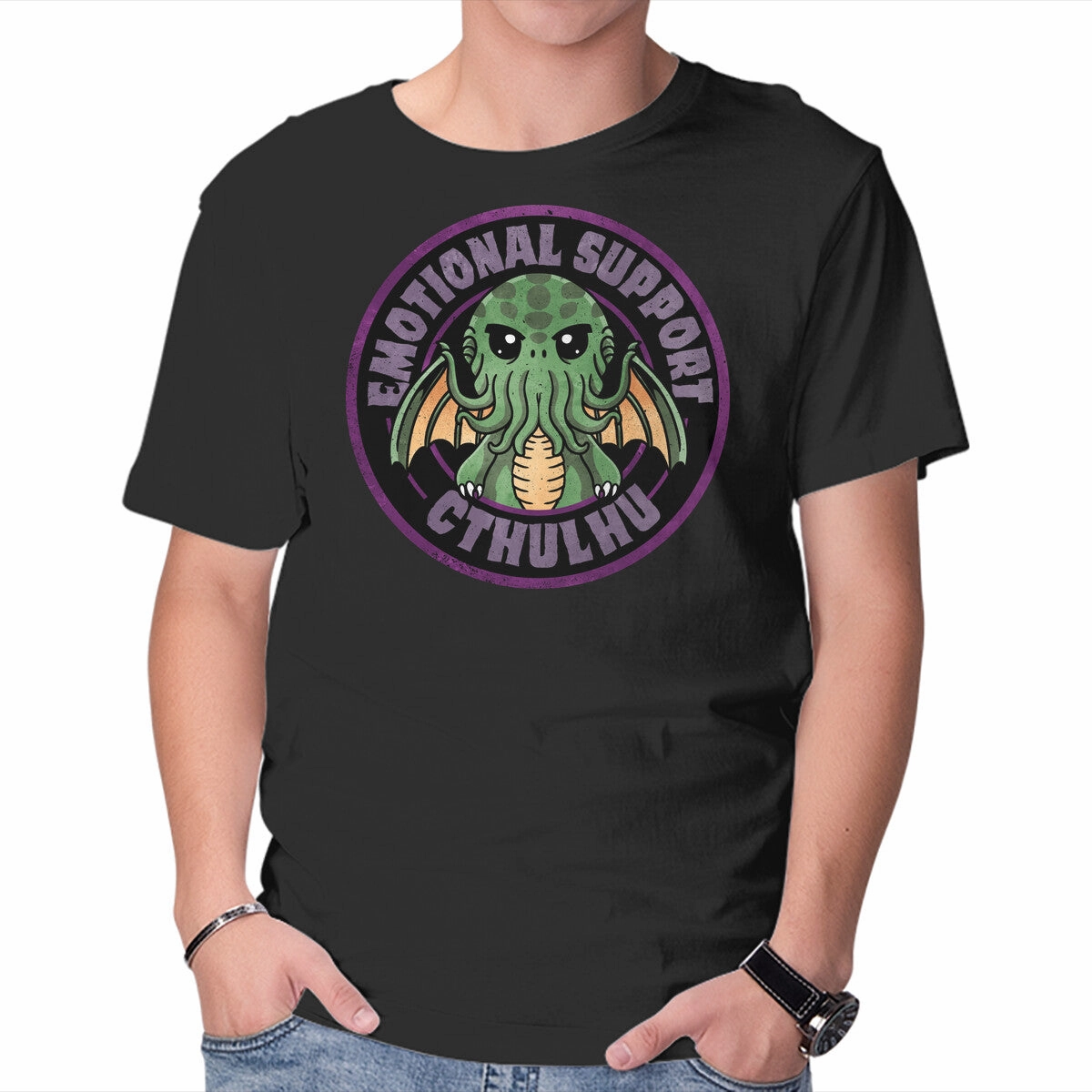 ReinforcedShoulderPanels Chic Style Trend Emotional Support Cthulhu