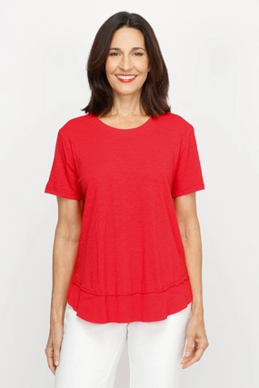 Mododoc Crew Swing Tee Washable Eco Conscious Production