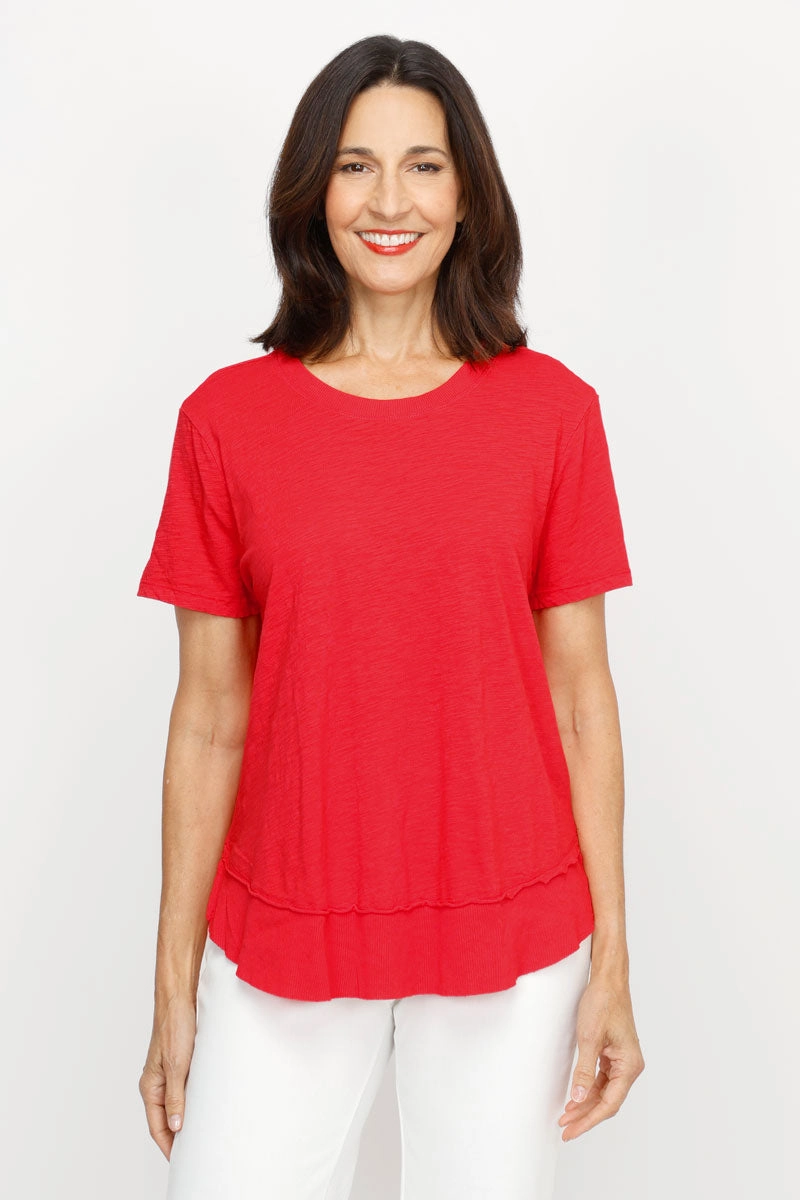 Mododoc Crew Swing Tee Washable Eco Conscious Production