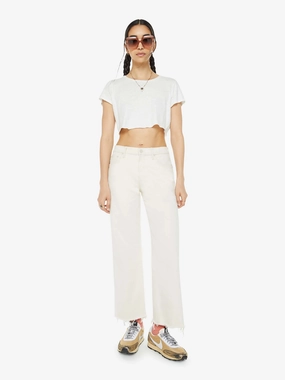 The Mid Rise Maven Ankle Fray Timeless Wear