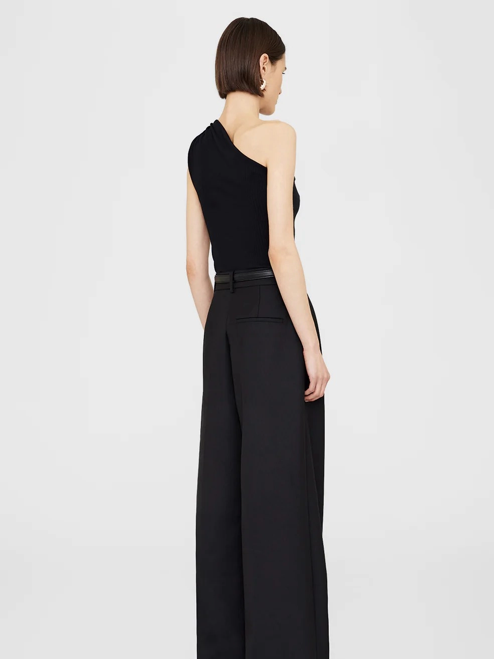 Camila Top Elasticated Hem Antibacterial Fabric