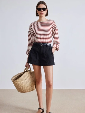 Two Tone Trim Veras Shorts