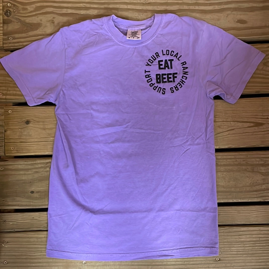 Support Your Local Ranchers Eat Beef UltraSoftBrushedInterior Travel Friendly