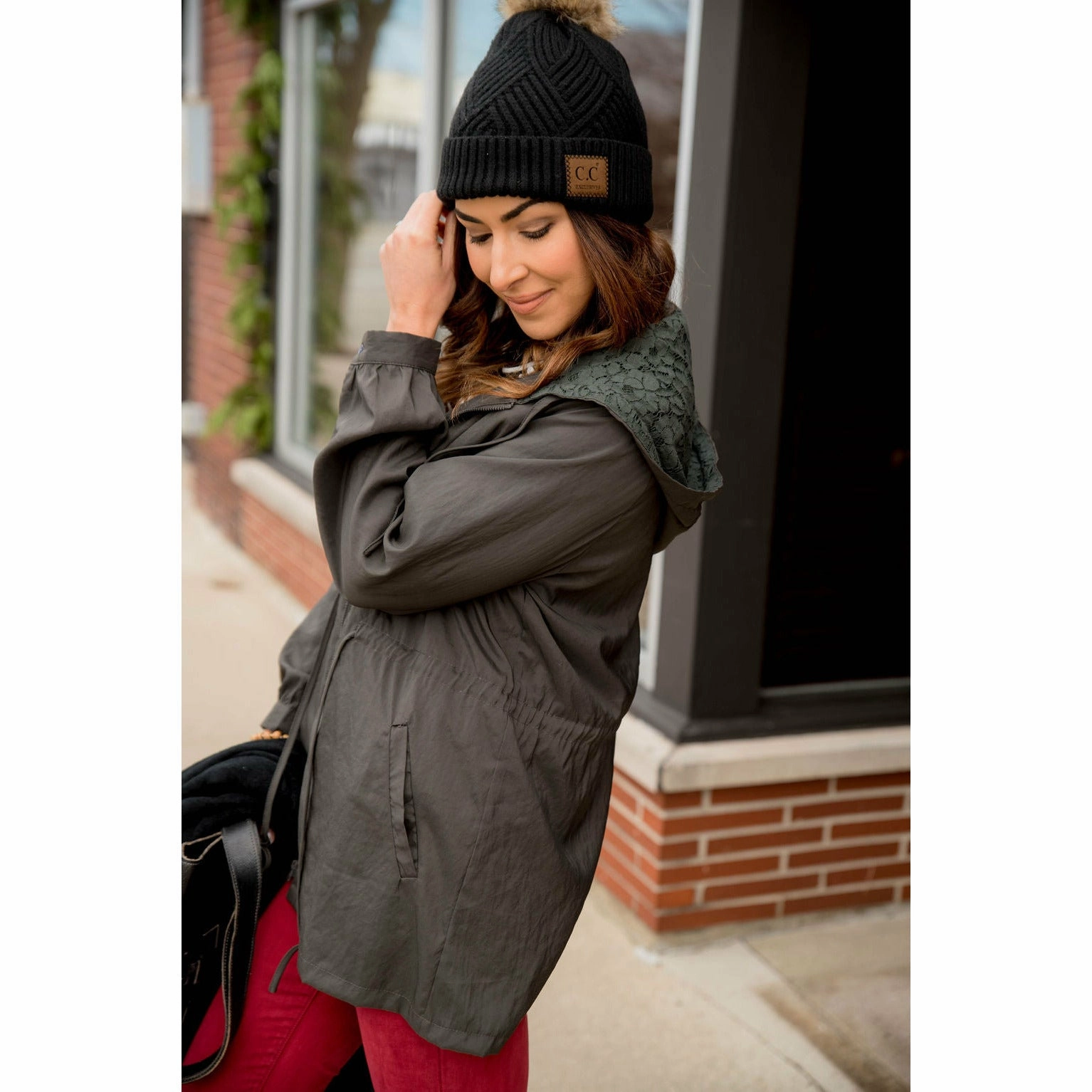 Tactical Wear Lace Hooded Jacket