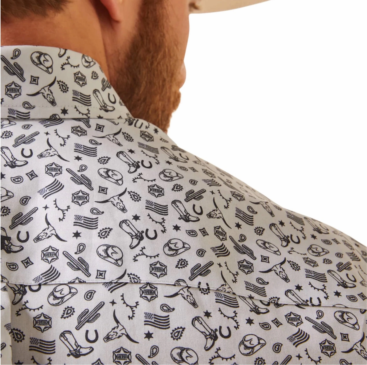 Ariat Men??s Fortune Classic Shirt Odor control