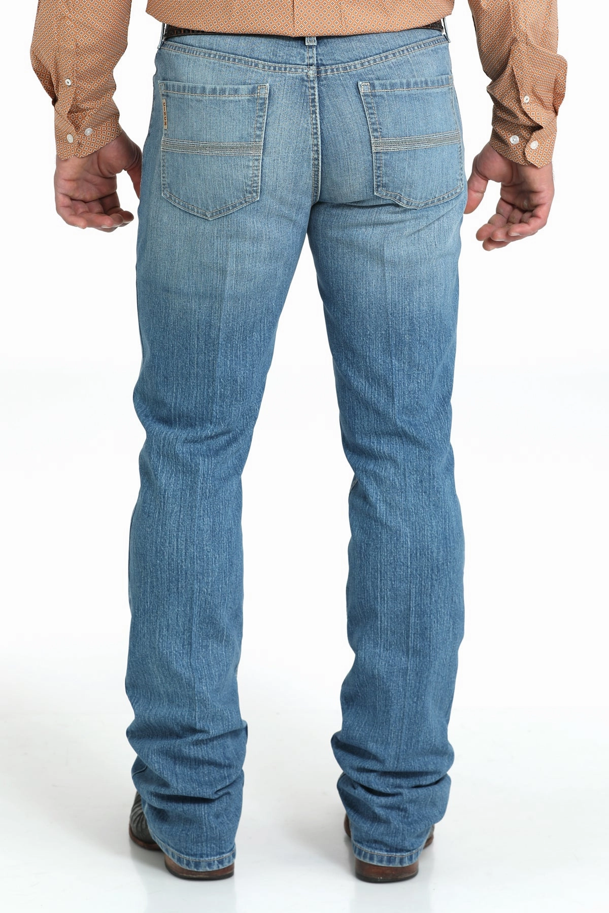 Cinch Men??s Ian Stretch Jeans-Medium Stonewash Stretch Minimalist Cool Fit