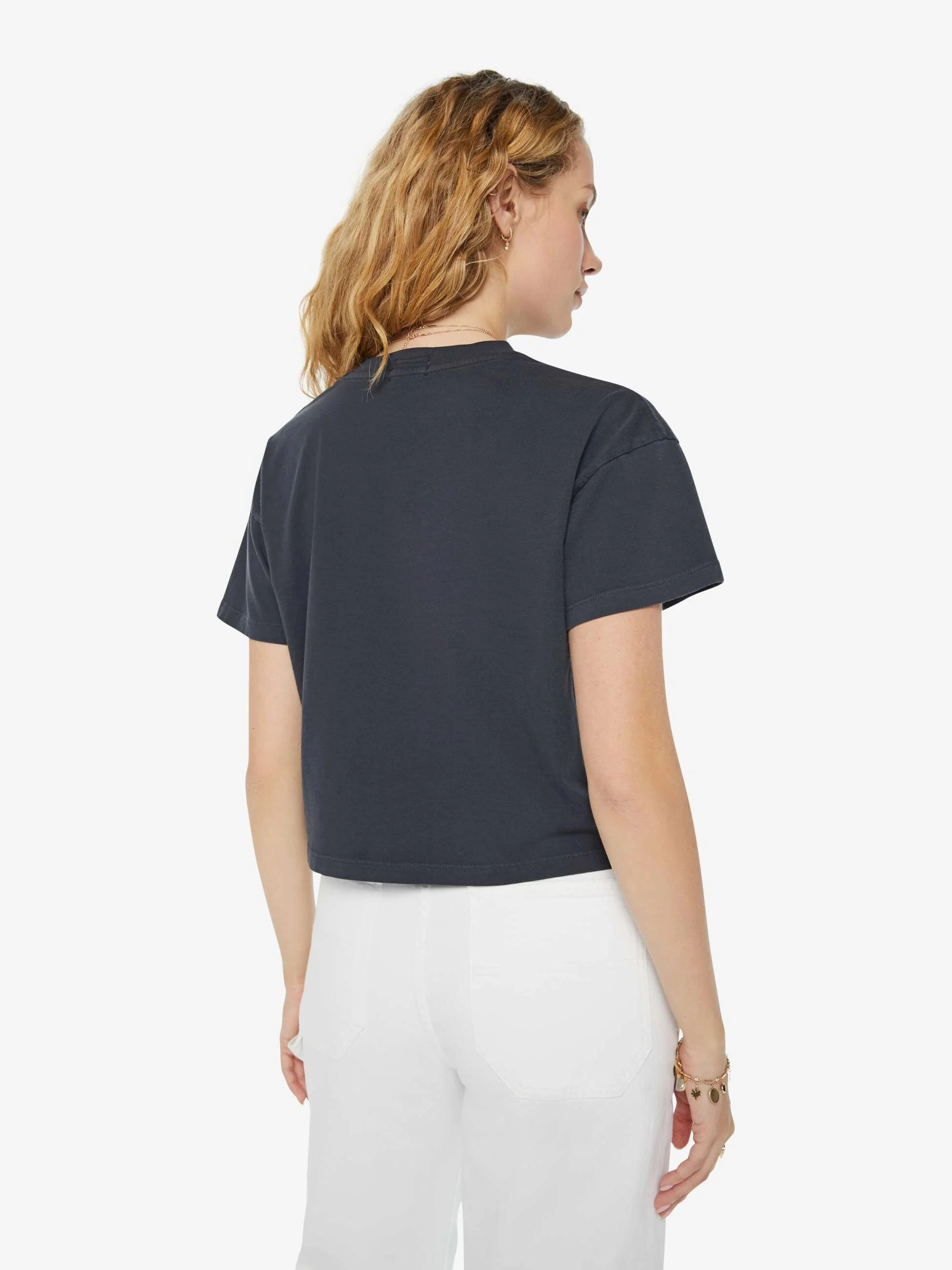 QuickDry Light Reflective Printing The Grab Bag Crop Tee