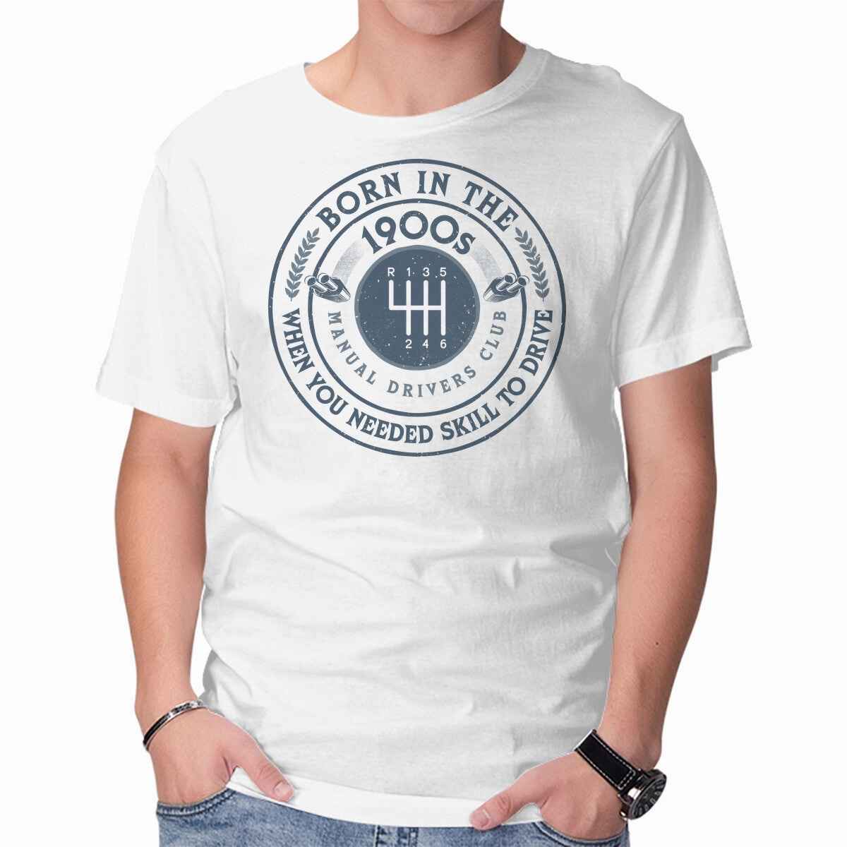 Vintage Driver Cotton Blend Denim combination