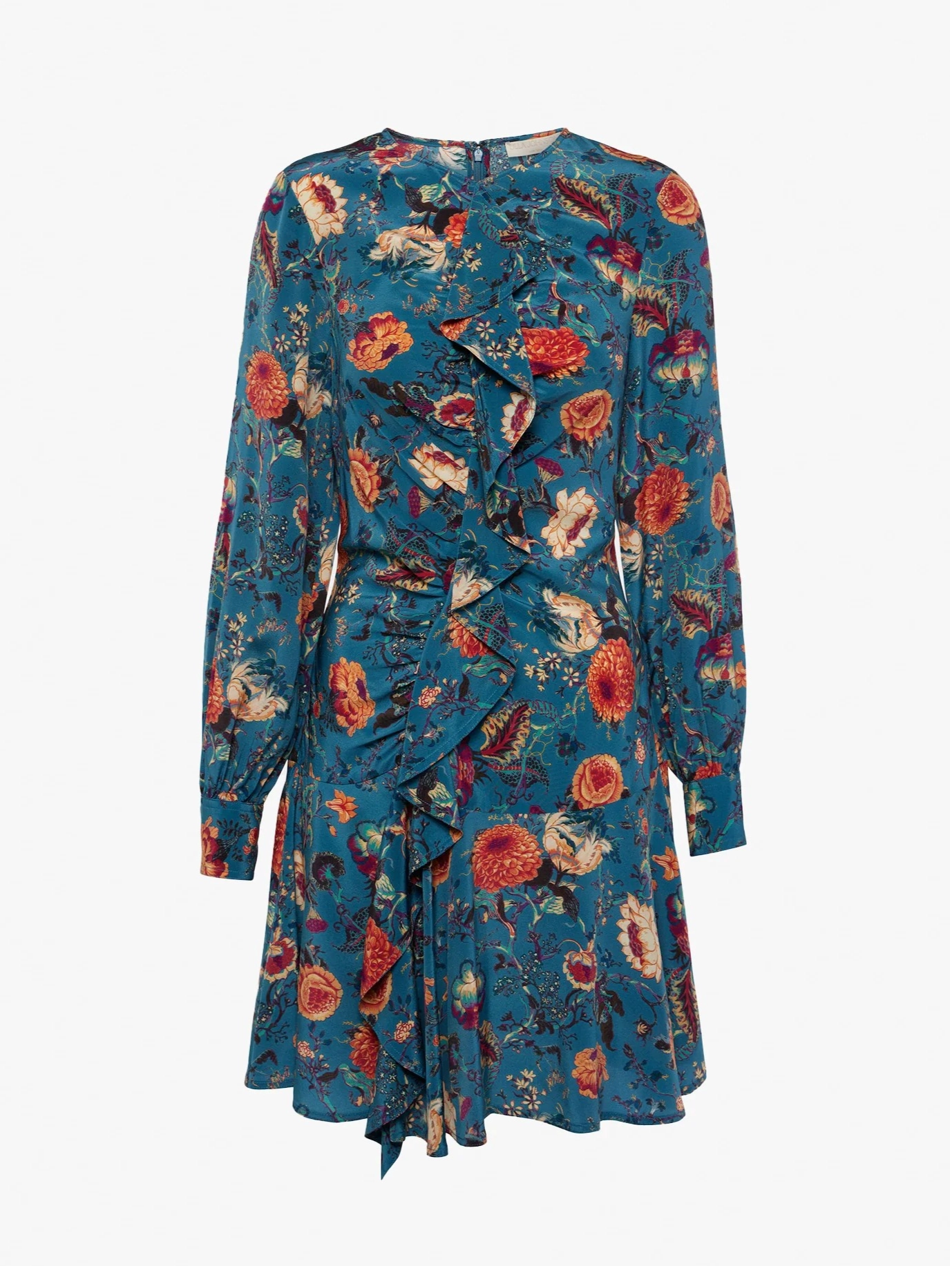Printed-Fabric Layering-Piece Salima Dress