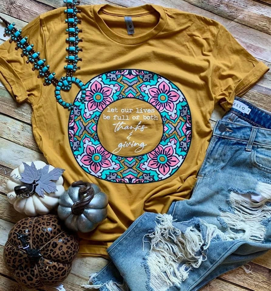 Street Smart Look Outdoor Smart Thanks and Giving Tee